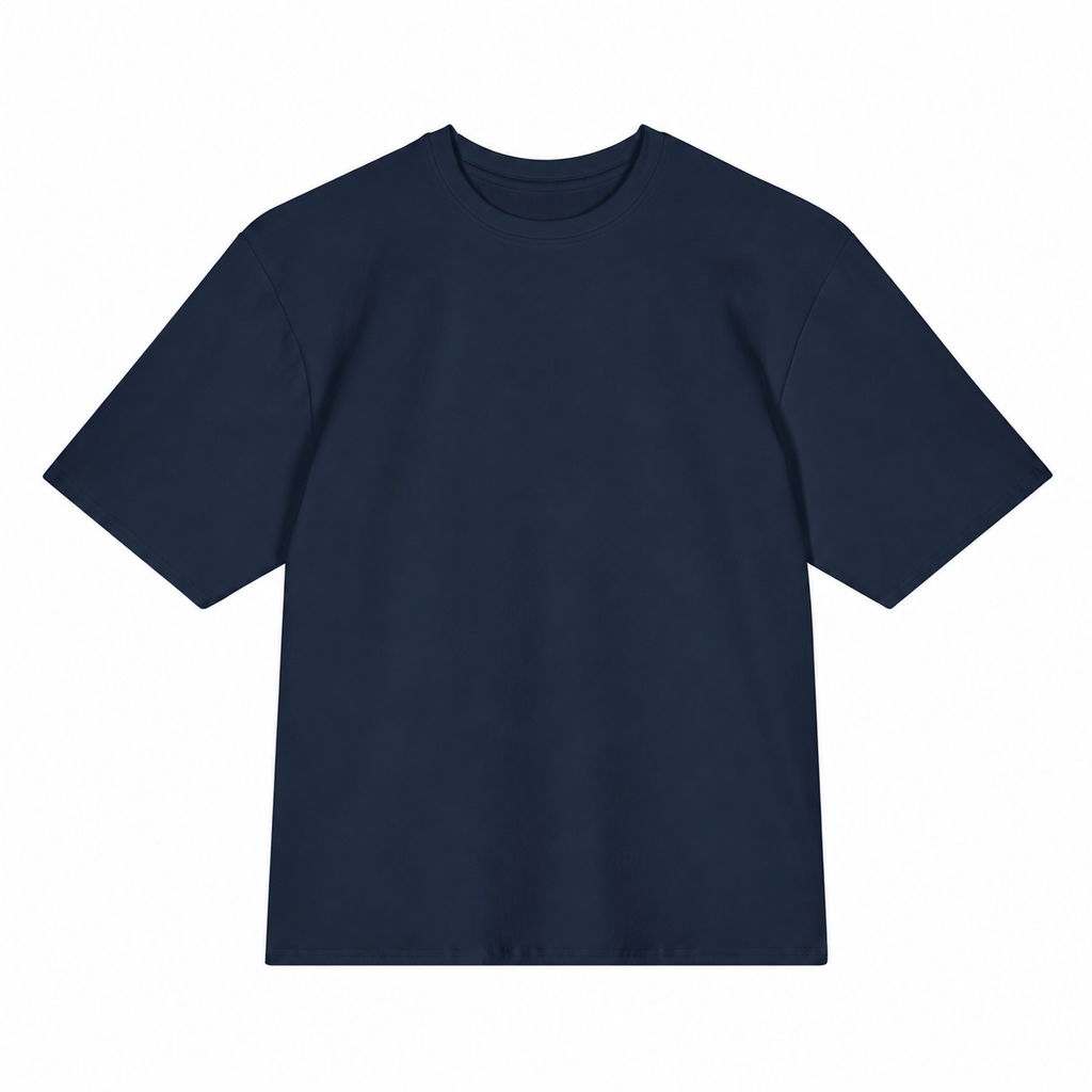 Basic Co. Heavyweight Tee - Deep Blue