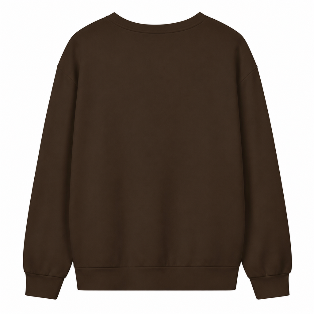 Basic Co. Cotton Sweatshirt - Espresso
