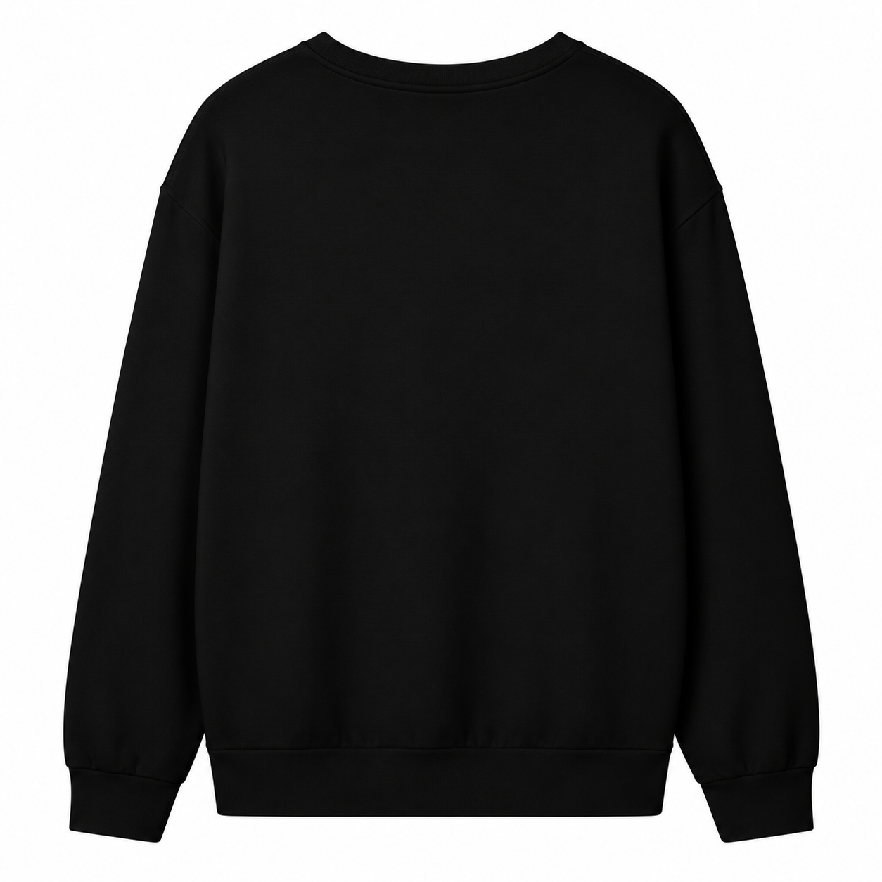 Basic Co. Cotton Sweatshirt - Black