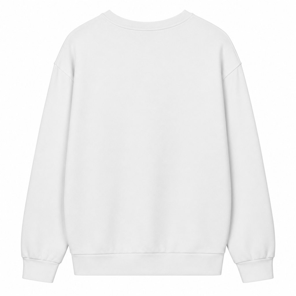 Basic Co. Cotton Sweatshirt - White