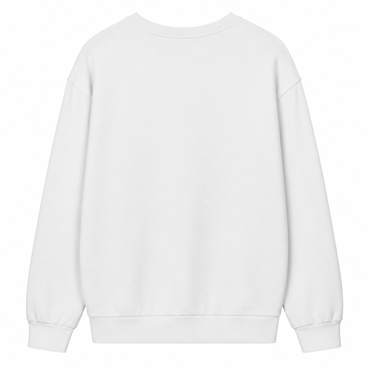 Basic Co. Cotton Sweatshirt - White