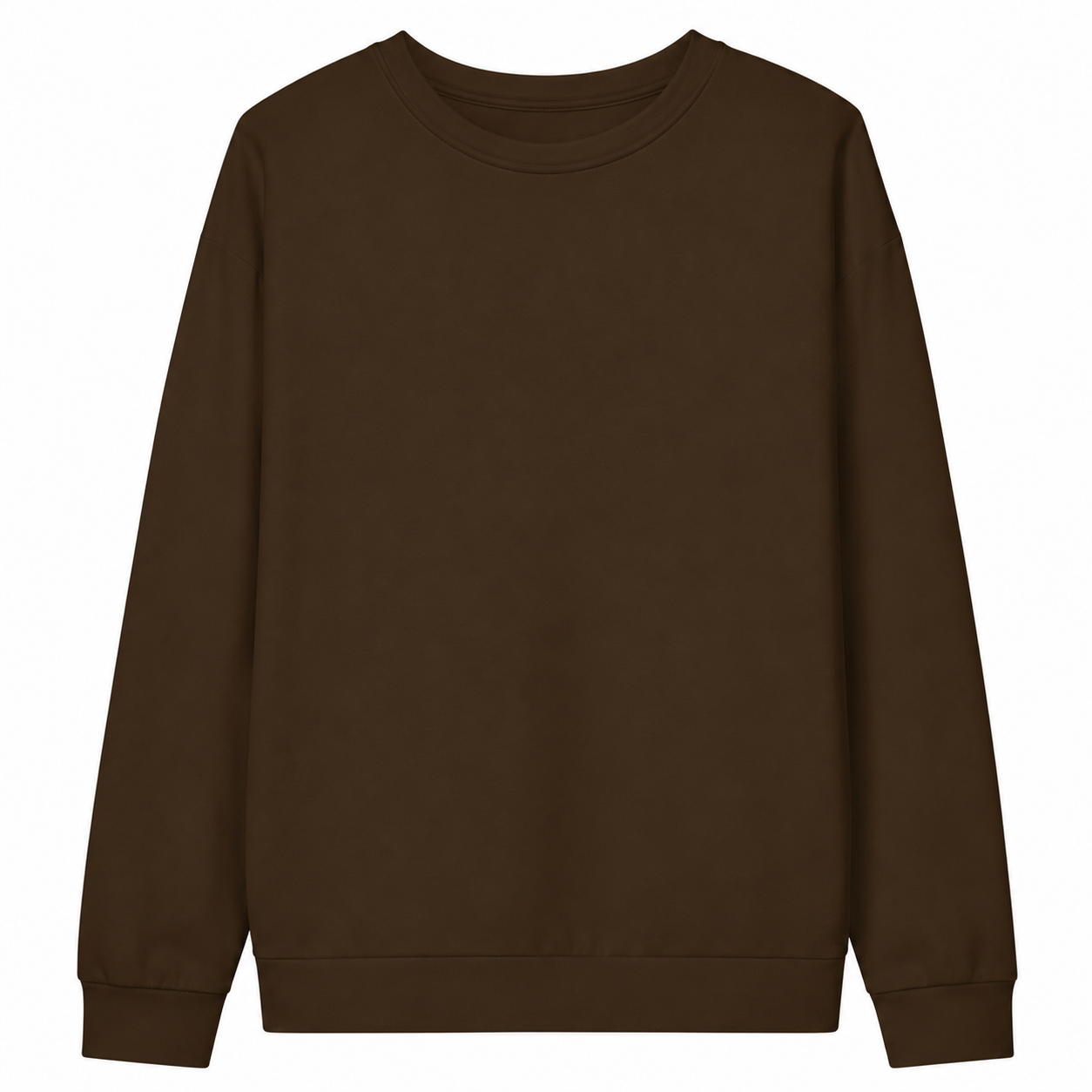 Basic Co. Cotton Sweatshirt - Espresso