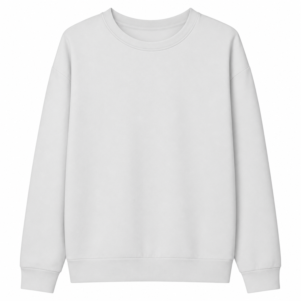 Basic Co. Cotton Sweatshirt - Whisper