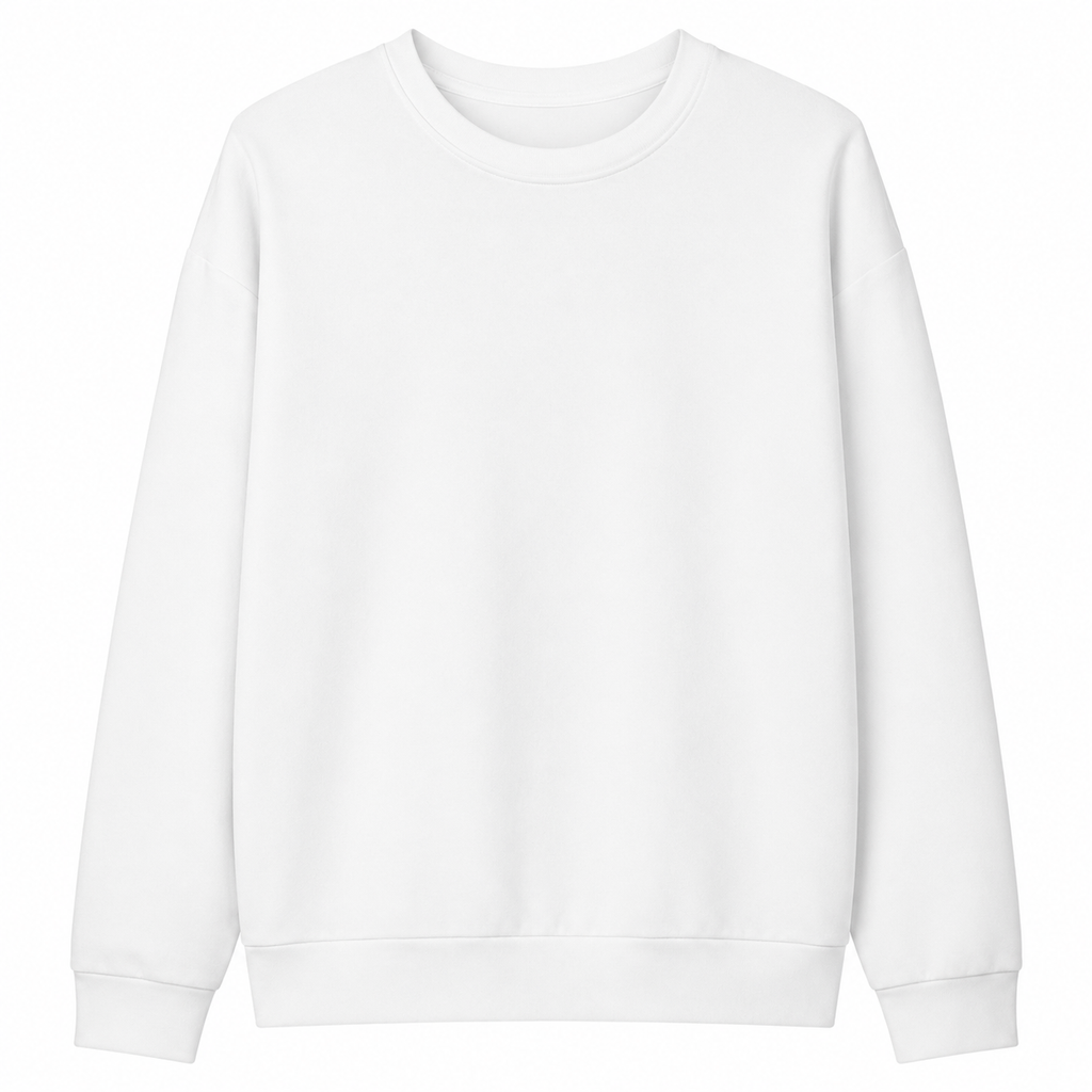 Basic Co. Cotton Sweatshirt - White