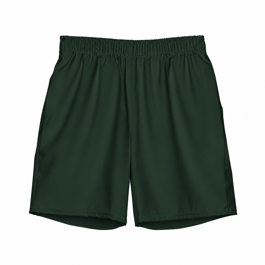 Basic Co. Swim Trunks - Evergreen